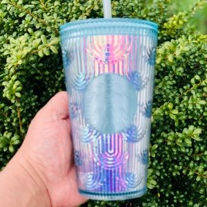 Starbucks Itidescent Mermaid Scales Tumbler